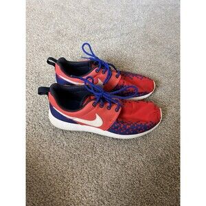 Nike‎ Roshe One Print GS Light Crimson Blue Youth 6